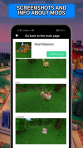 Pixe noms: mods for minecraft APK screenshot 1