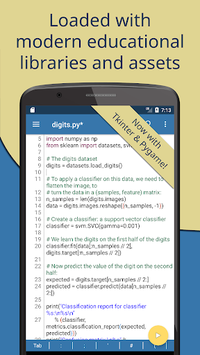Pydroid 3 - Educational IDE for Python 3 APK screenshot 1