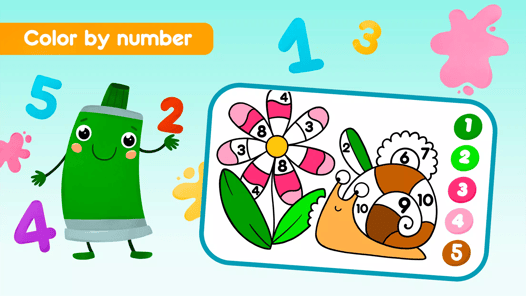 Coloring book Drawing games APK screenshot 1