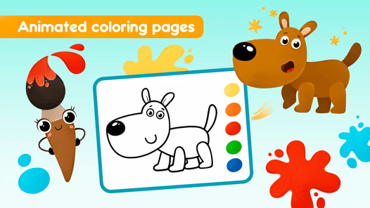 Coloring book Drawing games APK screenshot 1