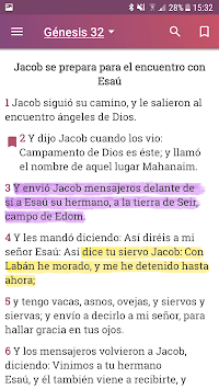 Holy Bible Reina Valera 1960 in Spanish APK screenshot 1