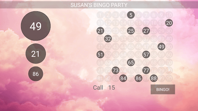 Bingo Caller Machine (free Bingo Calling App) APK screenshot 1