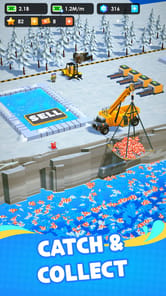 Seafood Inc - Tycoon, Idle APK screenshot 1