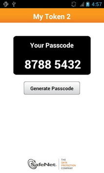 SafeNet MobilePASS APK screenshot 1