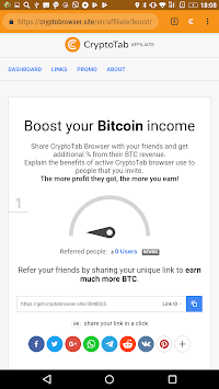 CryptoTab Browser Mobile APK screenshot 1