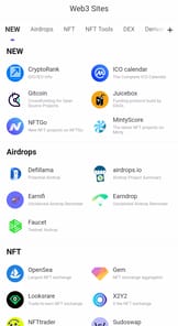Mises Browser APK screenshot 1