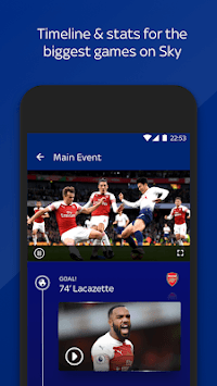 Sky Sports Live TV APK screenshot 1