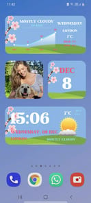Widgets Color Widgets + Icons APK screenshot 1