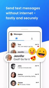 SMS Messenger for Text & Chat APK screenshot 1