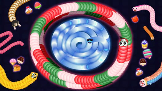Snake Race APK screenshot 1