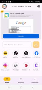 HD Video Downloader APK screenshot 1 HD Video Downloader APK screenshot 1