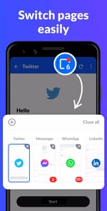 All Messages - All Social App APK screenshot 1