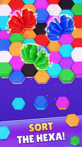 Color Hexa Sort Puzzle Game APK screenshot 1