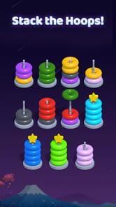 Color Hoop Sort - Ring Puzzle APK screenshot 1