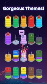 Color Hoop Sort - Ring Puzzle APK screenshot 1