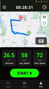 GPS Speedometer & Odometer APK screenshot 1