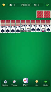Spider Solitaire APK screenshot 1