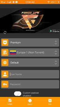 Forge VPN APK screenshot 1