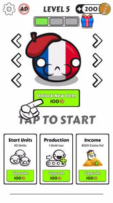 Country Balls Io: Battle Arena APK screenshot 1