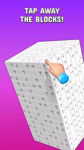 Tap to Unblock 3d Cube Away APK screenshot 1