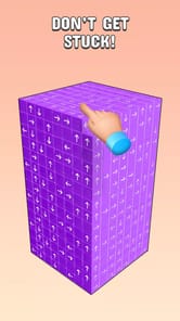 Tap to Unblock 3d Cube Away APK screenshot 1