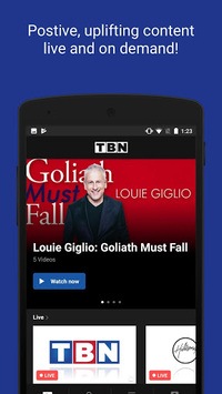 TBN: Watch TV Shows & Live TV APK screenshot 1