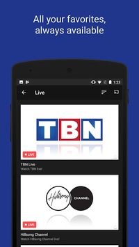 TBN: Watch TV Shows & Live TV APK screenshot 1