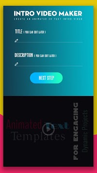Intro Video Maker APK screenshot 1 Intro Video Maker APK screenshot 1