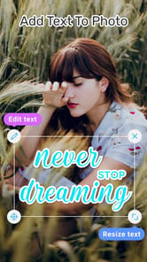 Text on Photo - Text to Photo APK screenshot 1