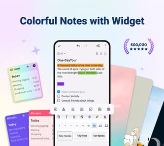 Color Notes, Notebook, Notepad APK screenshot 1