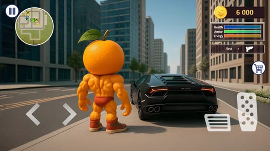 Italian Meme Hero Rope City APK screenshot 1