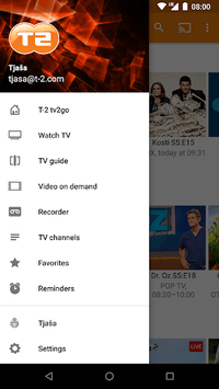 T-2 tv2go APK screenshot 1 T-2 tv2go APK screenshot 1