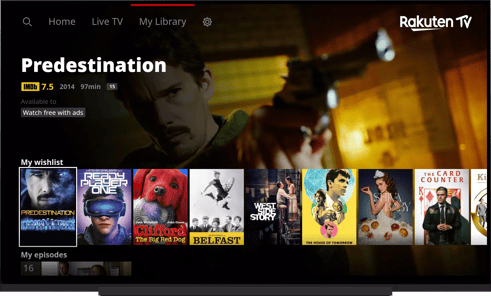 Rakuten TV APK screenshot 1 Rakuten TV APK screenshot 1