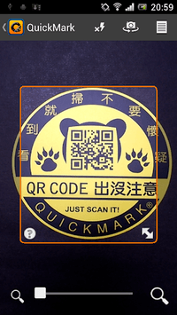 QuickMark Barcode Scanner APK screenshot 1 QuickMark Barcode Scanner APK screenshot 1