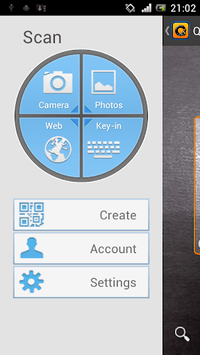 QuickMark Barcode Scanner APK screenshot 1 QuickMark Barcode Scanner APK screenshot 1