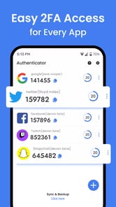 Authenticator App APK screenshot 1