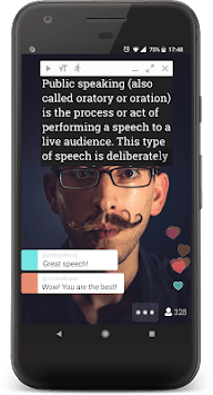 Oratory - prompter widget APK screenshot 1 Oratory - prompter widget APK screenshot 1