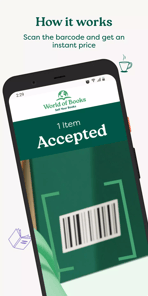 Sell books with World of Books APK screenshot 1 Sell books with World of Books APK screenshot 1