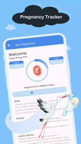 Pregnancy & Baby Tracker APK screenshot 1