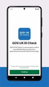 GOV.UK ID Check APK screenshot 1