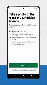 GOV.UK ID Check APK screenshot 1