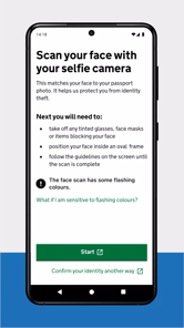 GOV.UK ID Check APK screenshot 1
