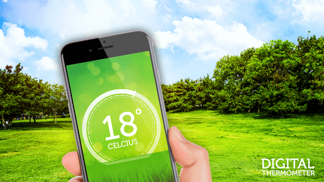 Digital thermometer - room temperature APK screenshot 1