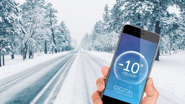 Digital thermometer - room temperature APK screenshot 1