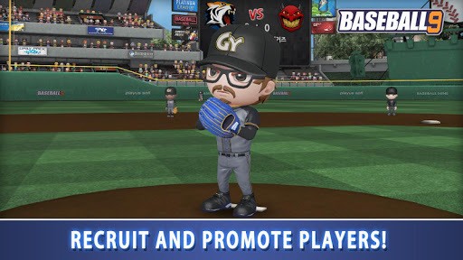 BASEBALL 9 APK screenshot 1