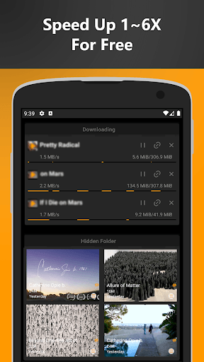 Free Video Downloader - private video saver APK screenshot 1