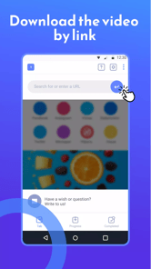 Video downloader & video saver APK screenshot 1