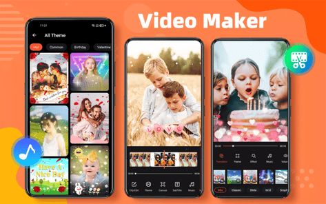 Photo Video Maker With Music APK screenshot 1