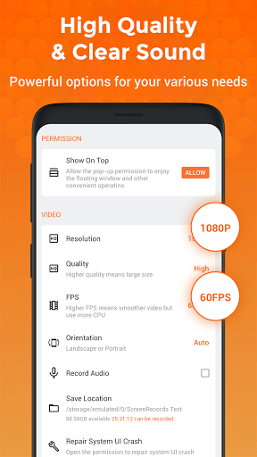 Screen Recorder & Video Recorder - XRecorder APK screenshot 1