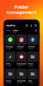 Video Player - AnyPlay APK screenshot 1